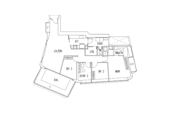 d'Leedon (Former Farrer Court) - Floor Plan