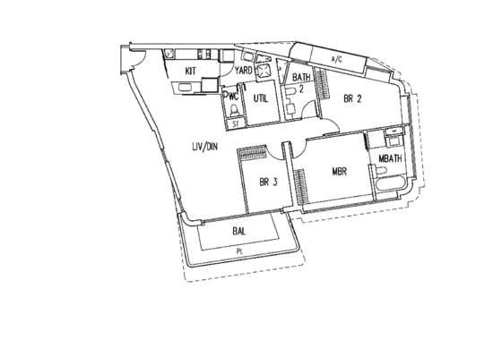 d'Leedon (Former Farrer Court) - Floor Plan