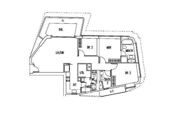 d'Leedon (Former Farrer Court) - Floor Plan