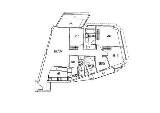 d'Leedon (Former Farrer Court) - Floor Plan