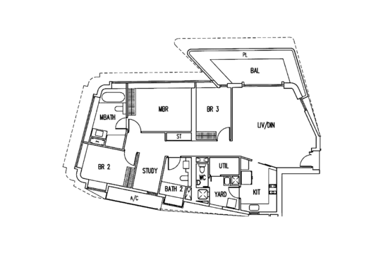d'Leedon (Former Farrer Court) - Floor Plan