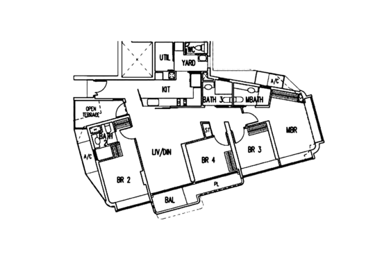 d'Leedon (Former Farrer Court) - Floor Plan
