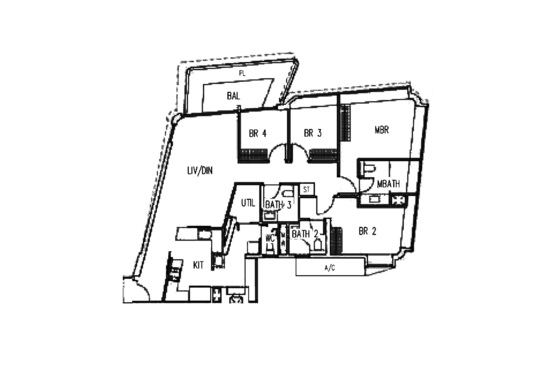 d'Leedon (Former Farrer Court) - Floor Plan
