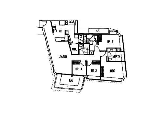 d'Leedon (Former Farrer Court) - Floor Plan