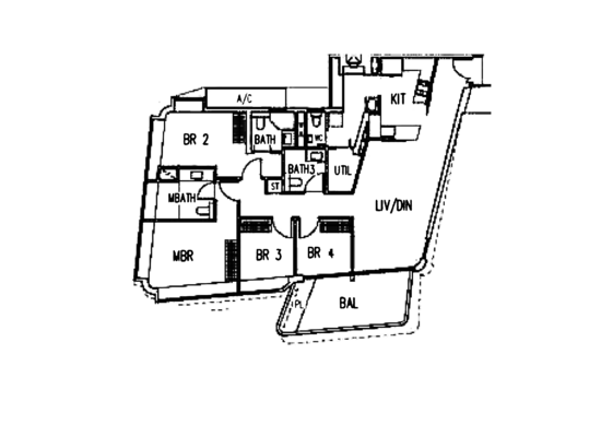 d'Leedon (Former Farrer Court) - Floor Plan