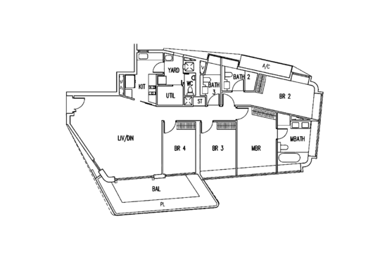d'Leedon (Former Farrer Court) - Floor Plan