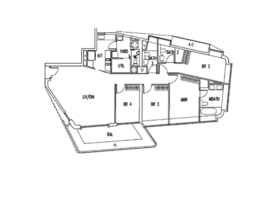 d'Leedon (Former Farrer Court) - Floor Plan