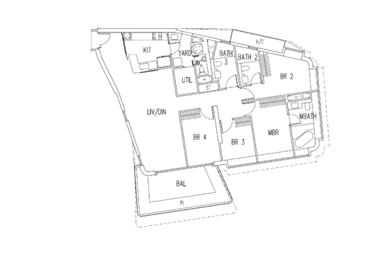d'Leedon (Former Farrer Court) - Floor Plan