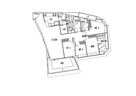 d'Leedon (Former Farrer Court) - Floor Plan