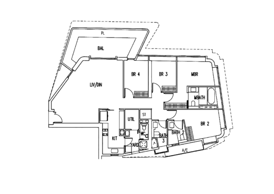 d'Leedon (Former Farrer Court) - Floor Plan