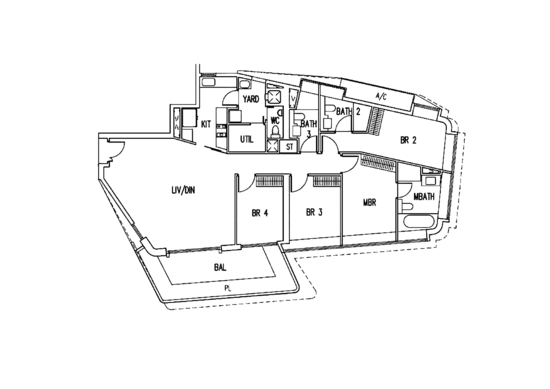 d'Leedon (Former Farrer Court) - Floor Plan
