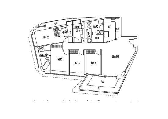d'Leedon (Former Farrer Court) - Floor Plan