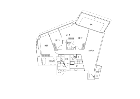 d'Leedon (Former Farrer Court) - Floor Plan