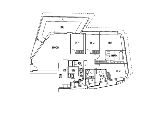 d'Leedon (Former Farrer Court) - Floor Plan