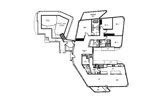d'Leedon (Former Farrer Court) - Floor Plan