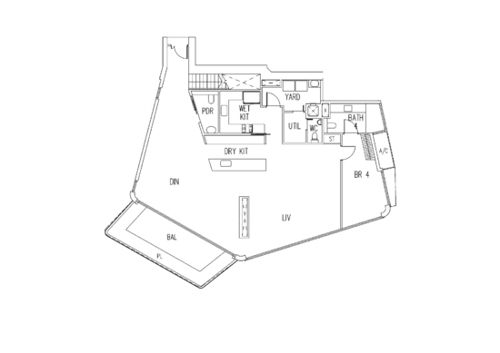 d'Leedon (Former Farrer Court) - Floor Plan