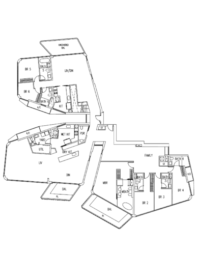d'Leedon (Former Farrer Court) - Floor Plan