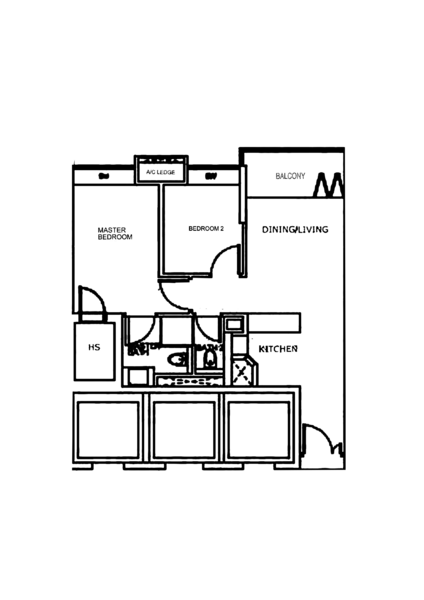 Adria, 12 Derbyshire Road, 2 Bedrooms, 689 sqft, Condominium For Rent, by Eric Tham, 14197486 - PropertyGuru.com.sg