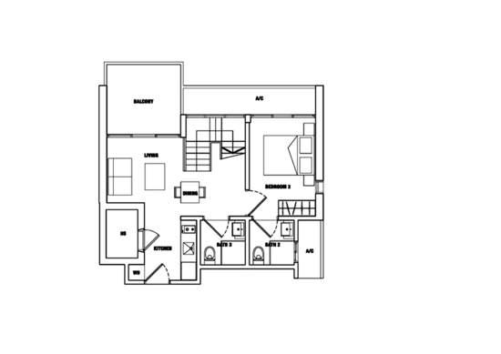 Spottiswoode 18 - Floor Plan