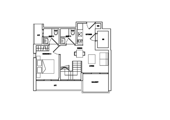 Spottiswoode 18 - Floor Plan