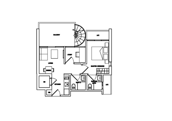 Spottiswoode 18 - Floor Plan