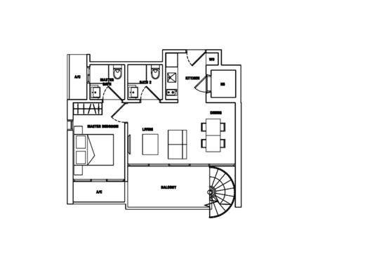 Spottiswoode 18 - Floor Plan