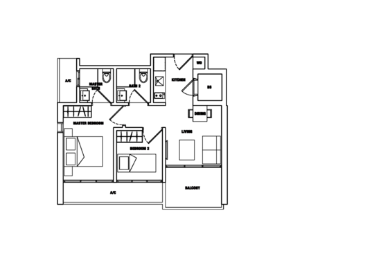 Spottiswoode 18 - Floor Plan