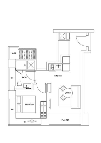Skysuites @ Anson - Floor Plan