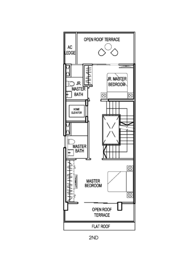 Poets Villas - Floor Plan