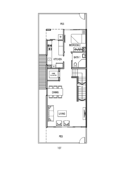 Poets Villas - Floor Plan