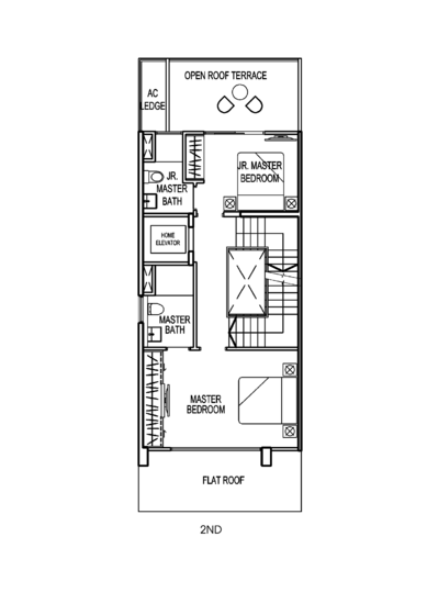 Poets Villas - Floor Plan