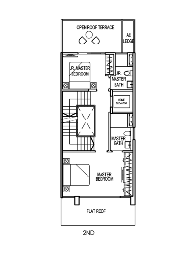 Poets Villas - Floor Plan