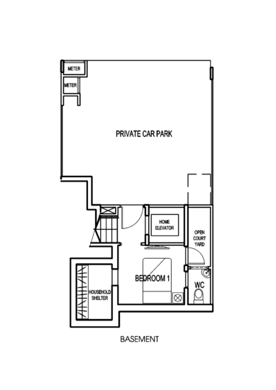 Poets Villas - Floor Plan