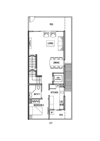 Poets Villas - Floor Plan