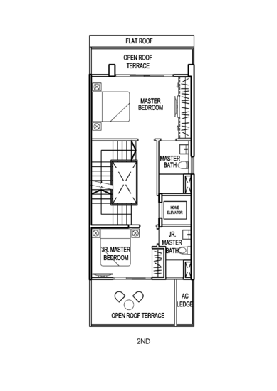 Poets Villas - Floor Plan