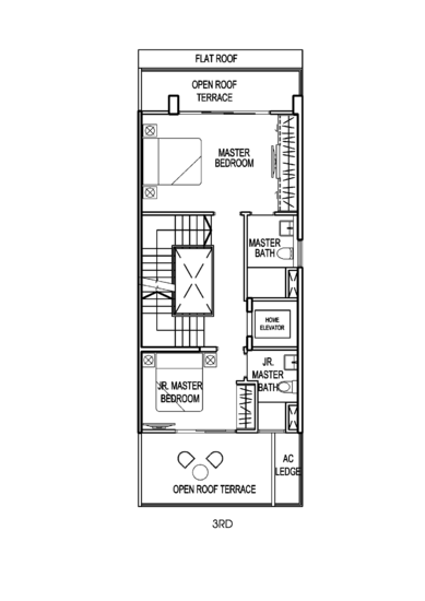 Poets Villas - Floor Plan