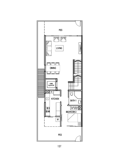 Poets Villas - Floor Plan