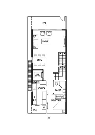 Poets Villas - Floor Plan