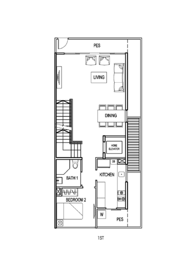 Poets Villas - Floor Plan