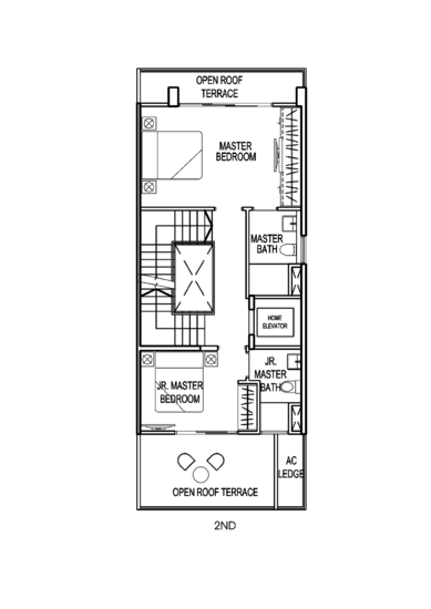 Poets Villas - Floor Plan