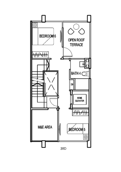 Poets Villas - Floor Plan