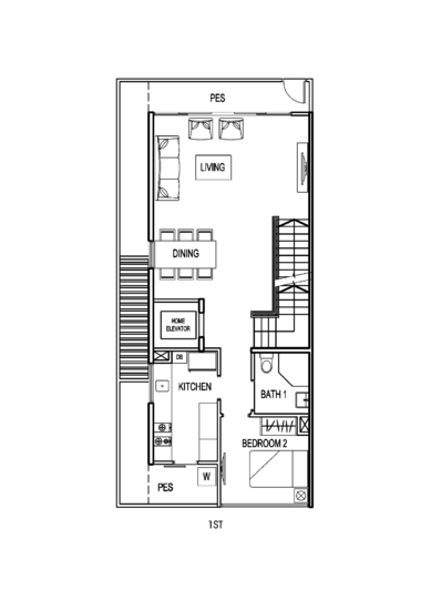 Poets Villas - Floor Plan