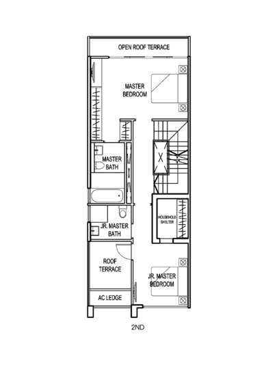Poets Villas - Floor Plan