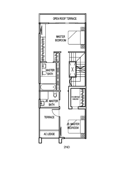 Poets Villas - Floor Plan