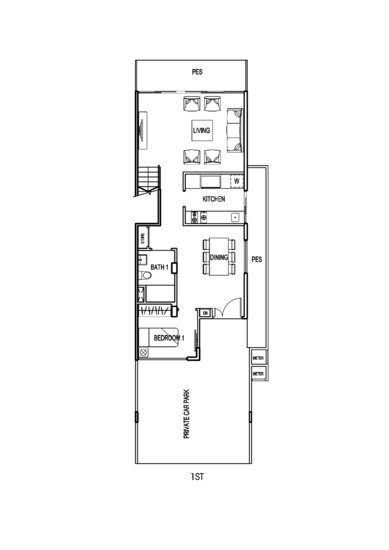 Poets Villas - Floor Plan
