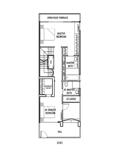 Poets Villas - Floor Plan