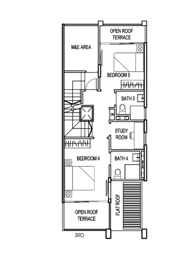 Poets Villas - Floor Plan