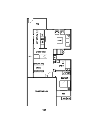 Poets Villas - Floor Plan