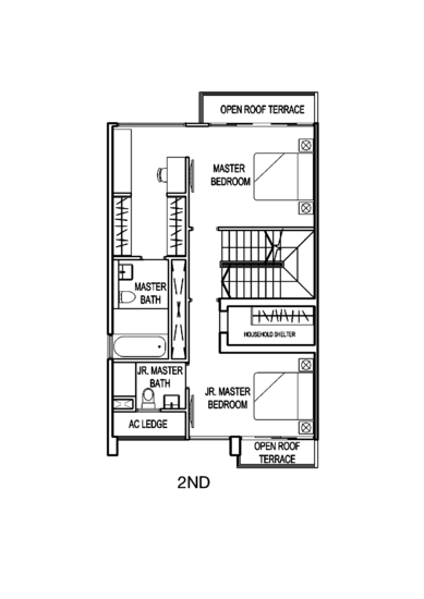 Poets Villas - Floor Plan