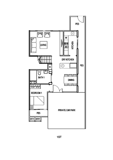 Poets Villas - Floor Plan